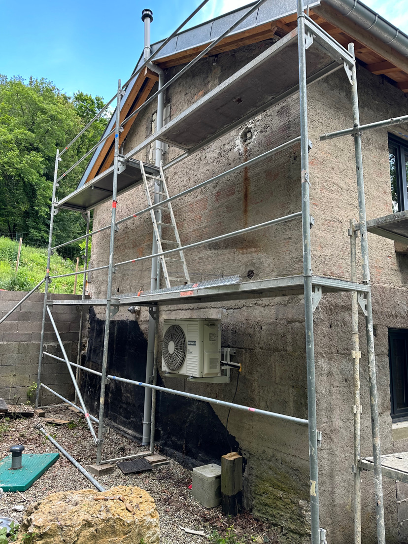 r�novation � Hy�res d'une maison pour la fa�ade et la toiture